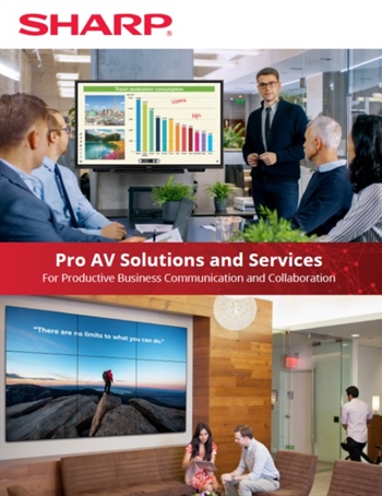 Pro AV Solutions and Services for Productive Business Communication and Collaboration