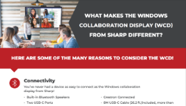 decorative thumbnail of Infographic: What makes WCD from Sharp Different?