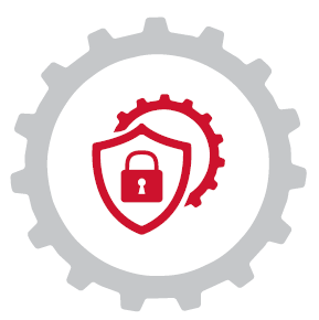 Implement IT Security Icon