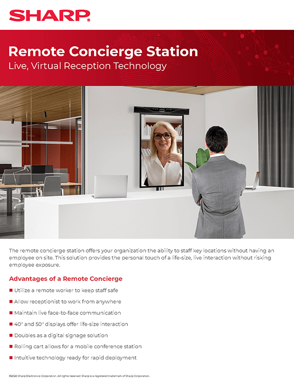 Remote Concierge Station Flyer